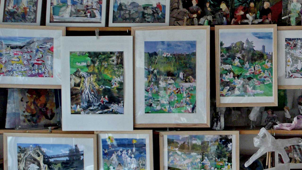 Croquis collés / Collages Drawings